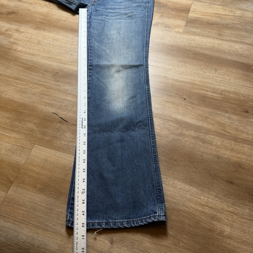 Diesel Jeans Women 30x30 Blue Bootcut Denim Made Italy Western Cowgirl Vintage - Picture 11 of 13